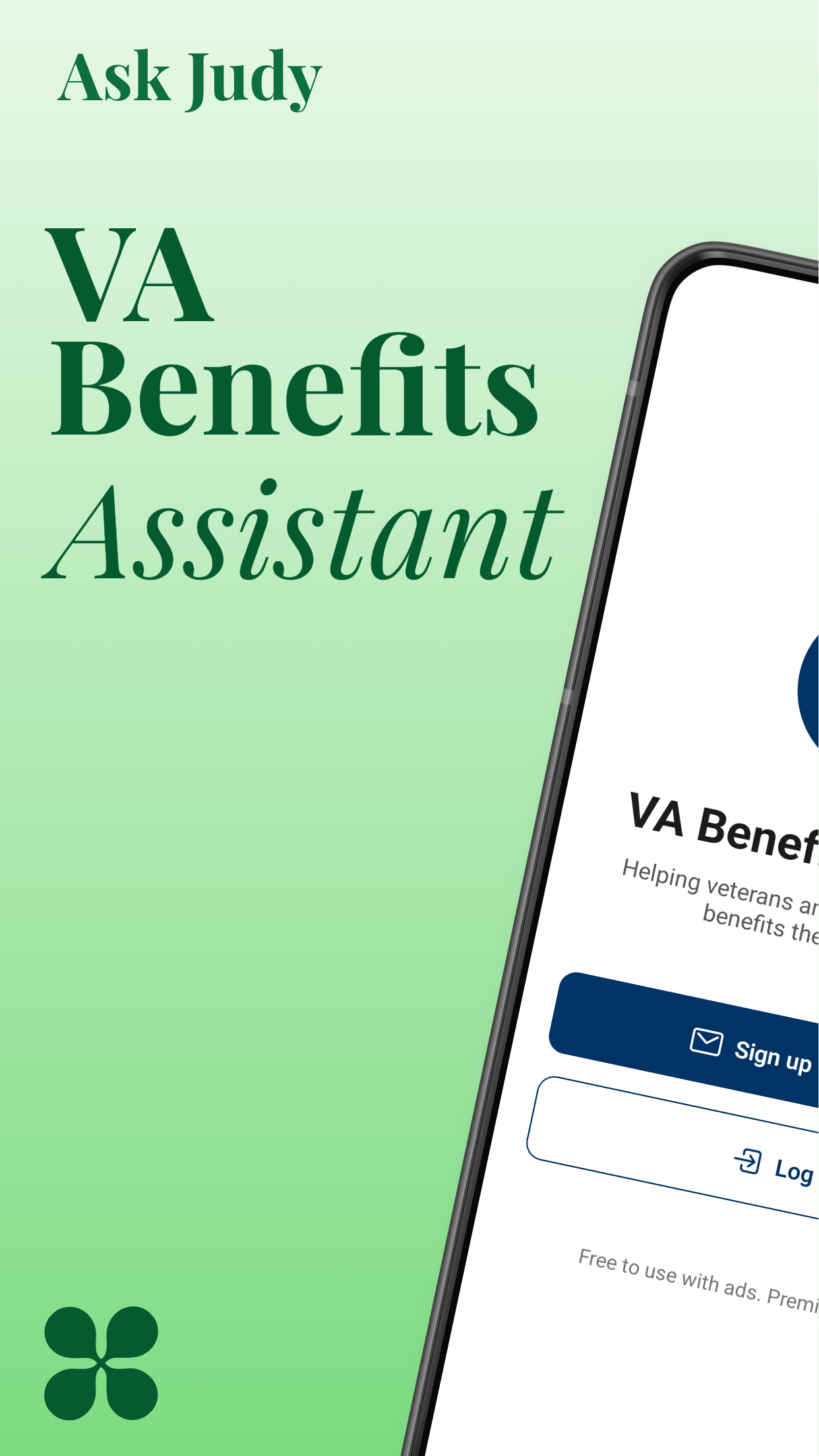 VA Benefits Assistant home screen